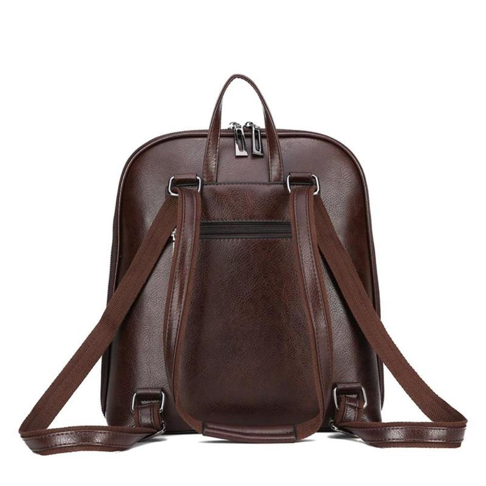 Classic | Vegan Leather Backpack with Sleek Design