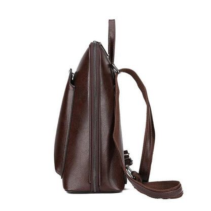 Classic | Vegan Leather Backpack with Sleek Design