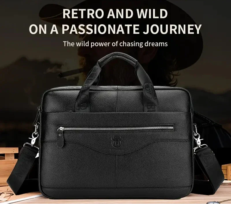 Tyler | Spacious bag made of Vegan Leather for work