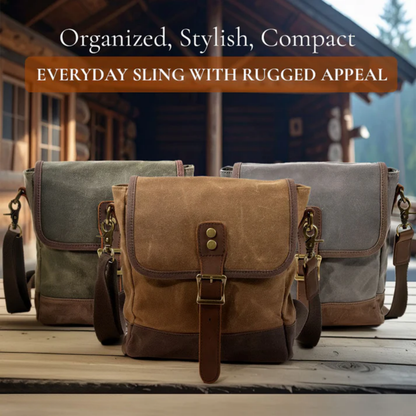 William | Compact bag made of Vegan Leather for everyday use