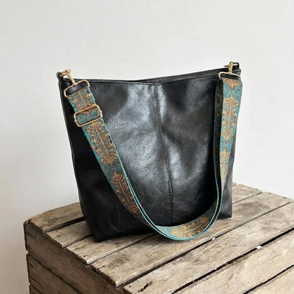 Chelsey | Spacious and organised — Vegan Leather Work Bag with compartments