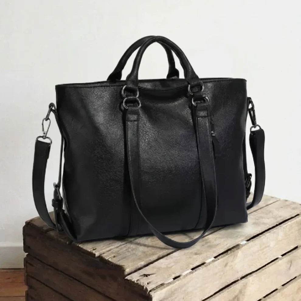 Charlotte | Comfortable to wear — Leather Shoulder Bag