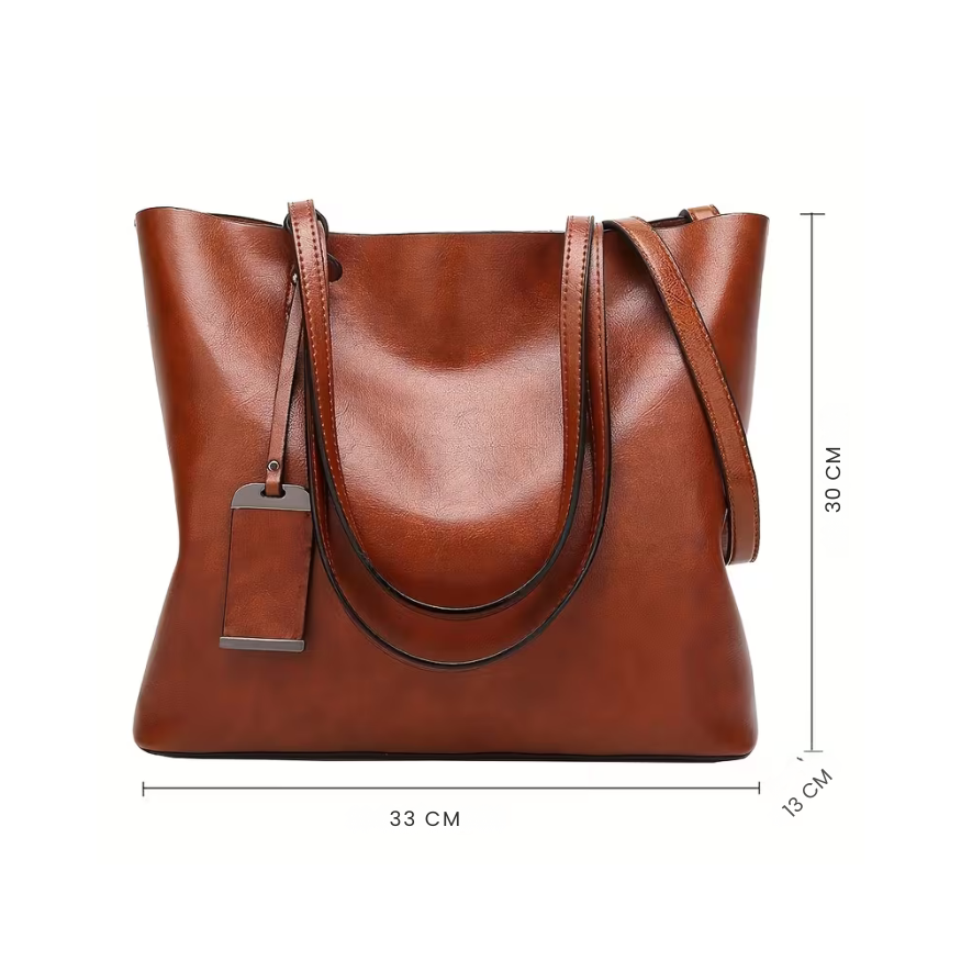 Mira | Laptop with you, hands free — Vegan Leather Tote