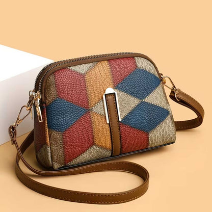 Sofia | Eye-catching and unique — Vegan Leather Mini Bag with Colour