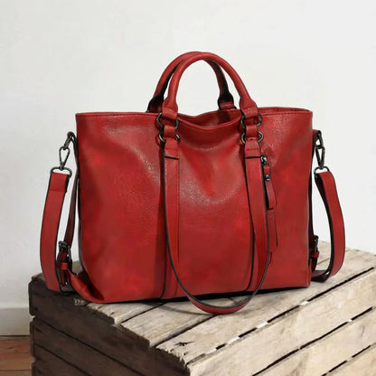 Charlotte | Comfortable to wear — Leather Shoulder Bag