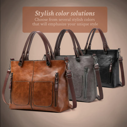 Ilse | Everything in order — Spacious Vegan Leather Work Bag