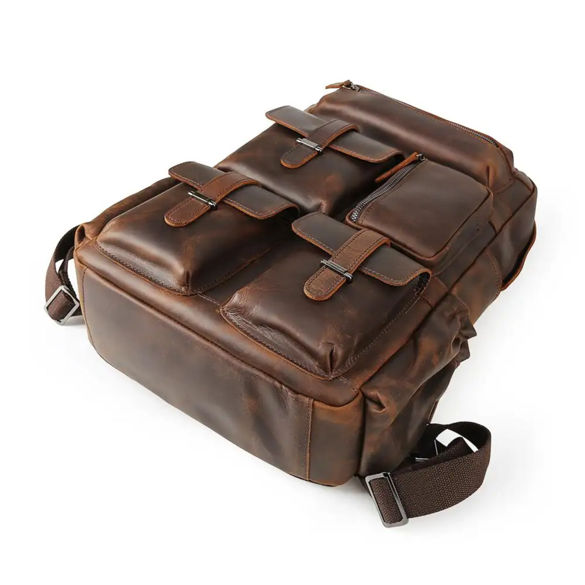 Kevin | Vegan Leather Laptop Backpack