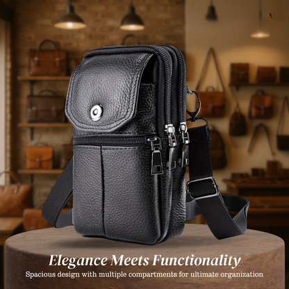 Robert | Practical travel bag made of Genuine Leather
