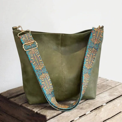 Chelsey | Spacious and organised — Vegan Leather Work Bag with compartments
