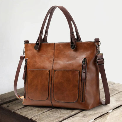 Ilse | Everything in order — Spacious Vegan Leather Work Bag