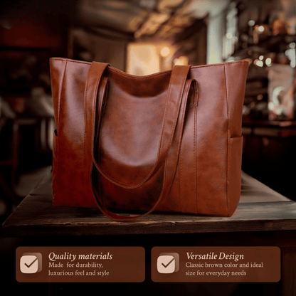 Martha | Long-lasting — Sturdy Vegan Leather Handbag