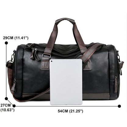 Everett | Large duffle bag for travel made of Vegan Leather