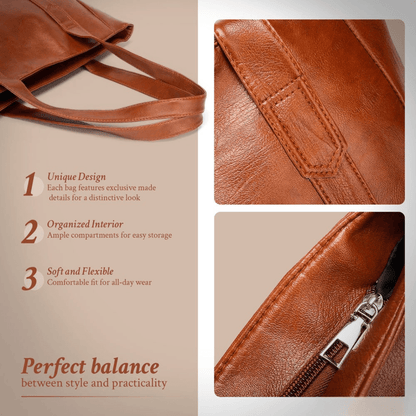 Martha | Long-lasting — Sturdy Vegan Leather Handbag