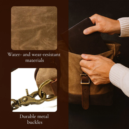 William | Compact bag made of Vegan Leather for everyday use