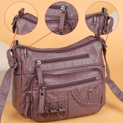 Elara | Everything Organized — Leather Shoulder Bag