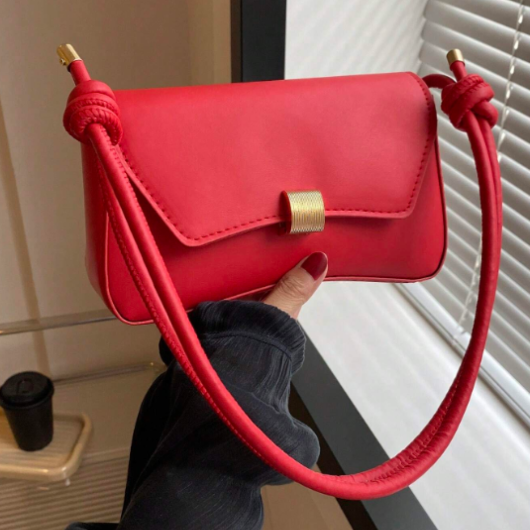 Clara | Vintage Vegan Leather Clutch for Everyday Use