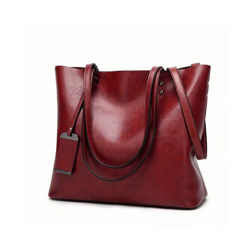 Mira | Laptop with you, hands free — Vegan Leather Tote