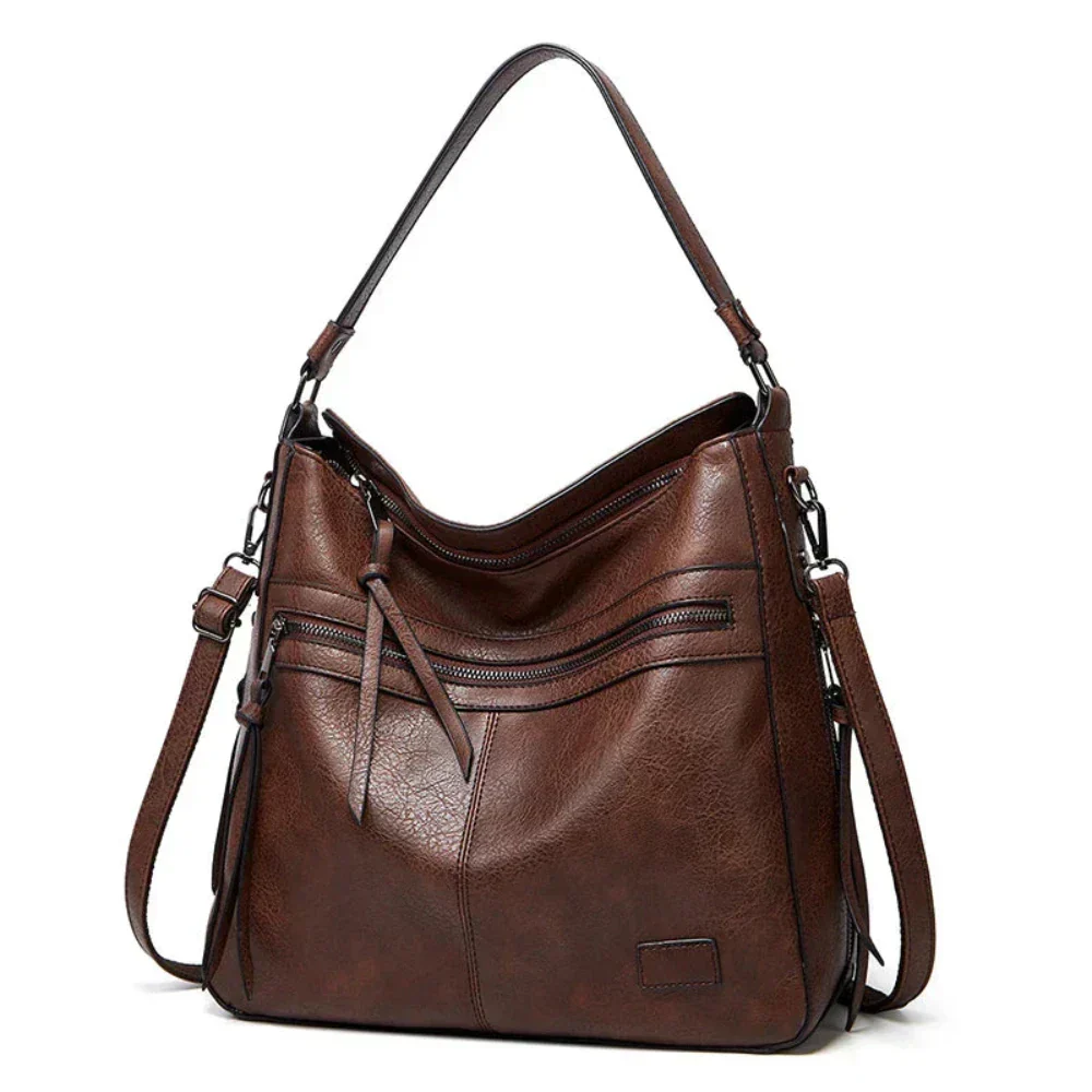 Magda | Lightweight & Spacious Leather Bag —  for Everyday Use