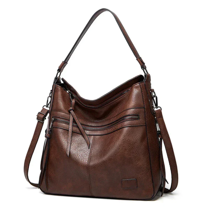 Magda | Lightweight & Spacious Leather Bag —  for Everyday Use