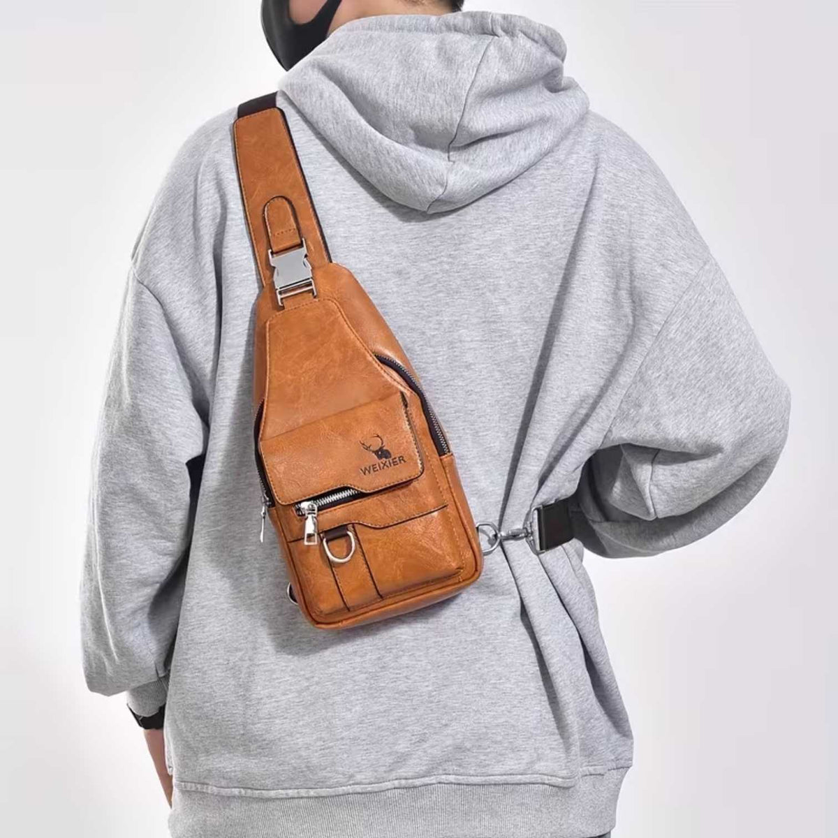 Lars | Shoulder bag made of Vegan Leather for everyday use