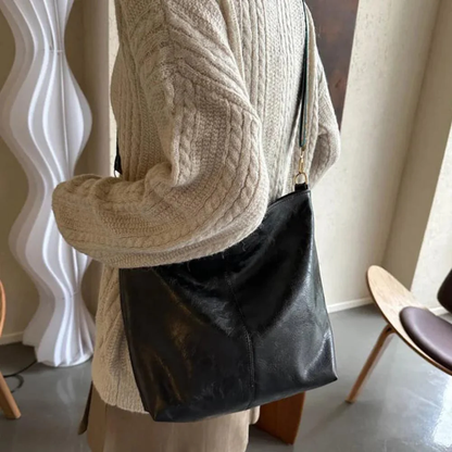 Chelsey | Spacious and organised — Vegan Leather Work Bag with compartments
