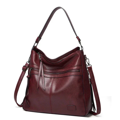 Magda | Lightweight & Spacious Leather Bag —  for Everyday Use
