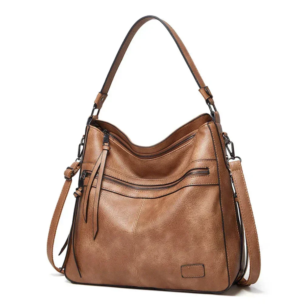 Magda | Lightweight & Spacious Leather Bag —  for Everyday Use