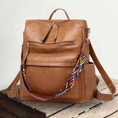 Nora | Work and life in one bag — Vegan Leather Backpack