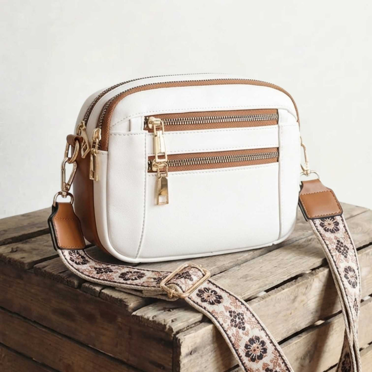Isabella | Hands free, everything with you — Vegan Leather Crossbody Bag