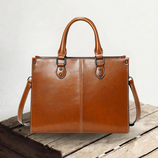 Elegante | From work to evening — Vegan Leather Tote Bag