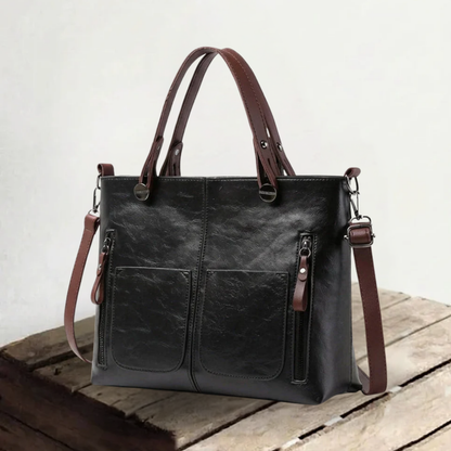 Ilse | Everything in order — Spacious Vegan Leather Work Bag
