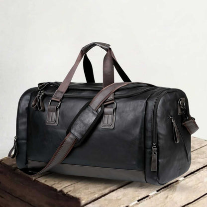 Everett | Large duffle bag for travel made of Vegan Leather