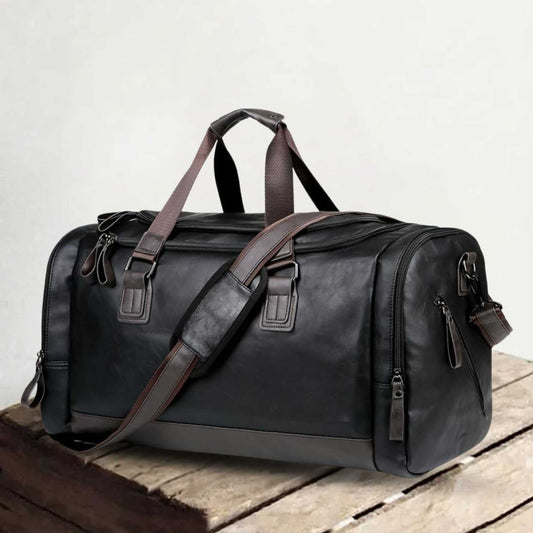 Everett | Large duffle bag for travel made of Vegan Leather