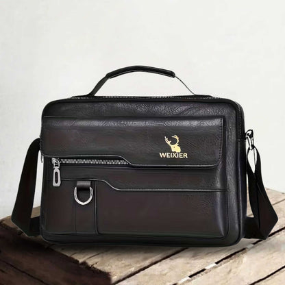 Daan | Leather bag made of Vegan Leather for work and everyday use