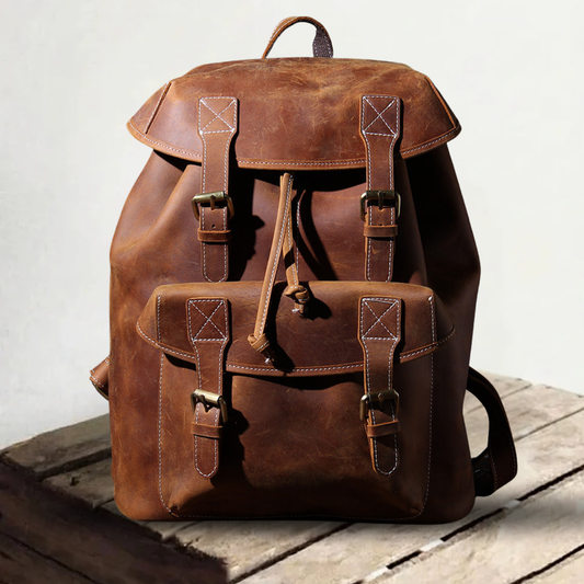 Jeffrey | Classic backpack made of Vegan Leather