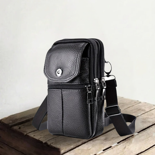 Robert | Practical travel bag made of Genuine Leather