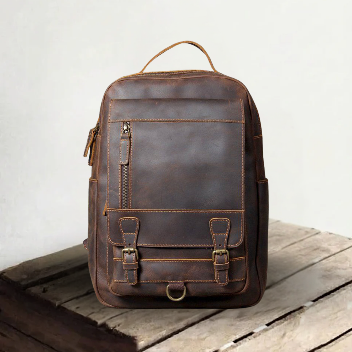 Jason | Vegan Leather backpack for everyday use