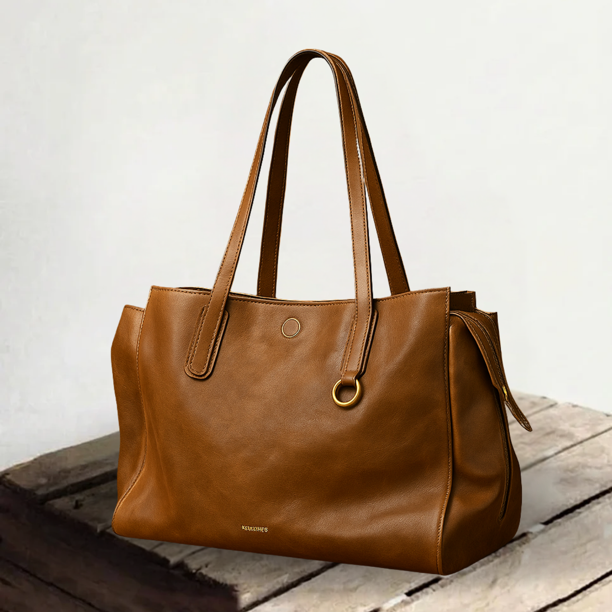 Jonathan | Spacious travel bag made of Vegan Leather