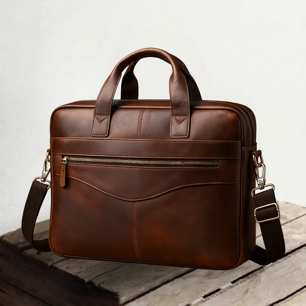 Tyler | Spacious bag made of Vegan Leather for work