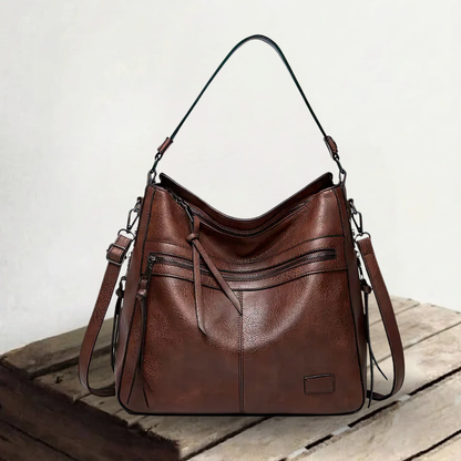Magda | Lightweight & Spacious Leather Bag —  for Everyday Use