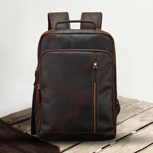 Austin | Vintage Backpack Made of Vegan Leather
