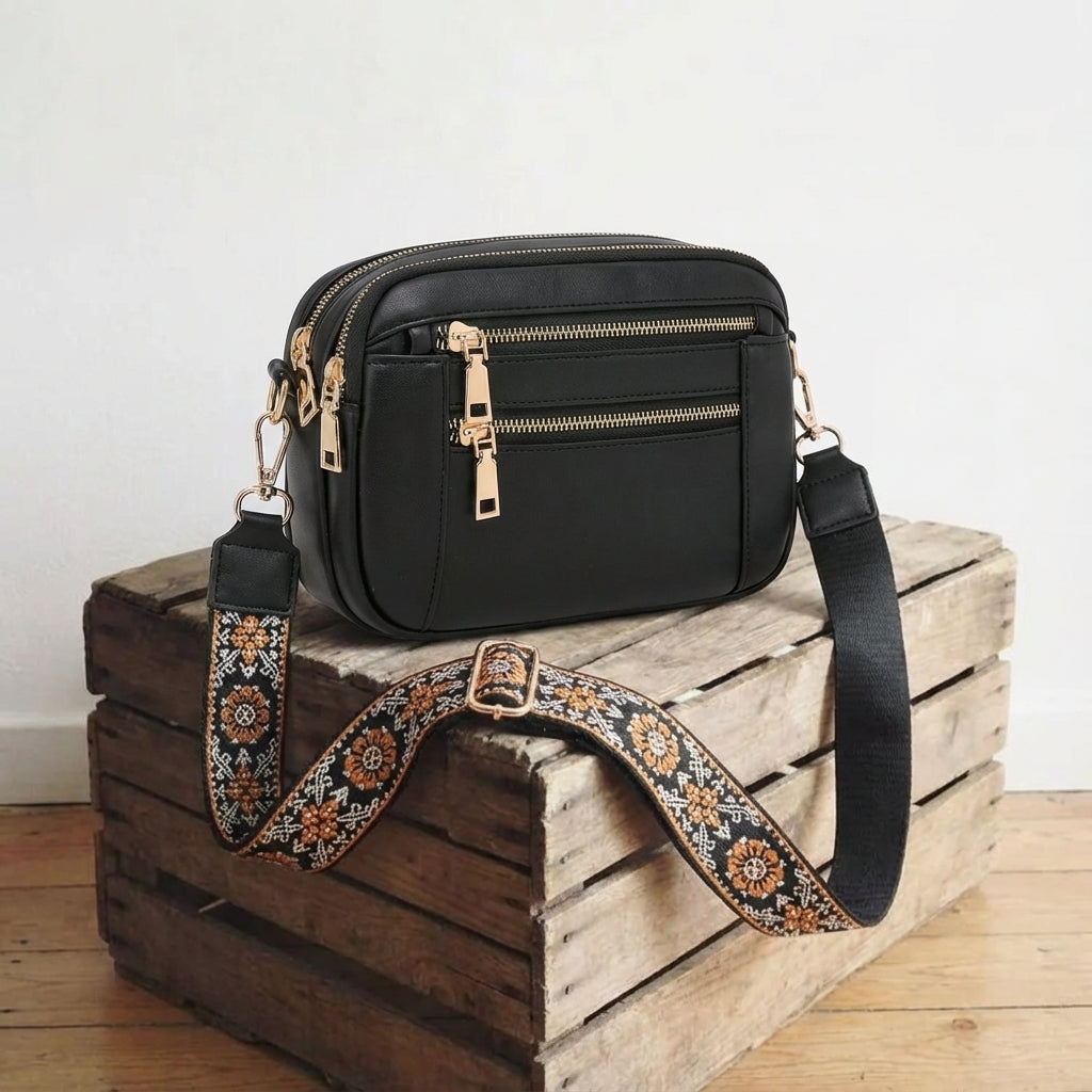 Isabella | Hands free, everything with you — Vegan Leather Crossbody Bag