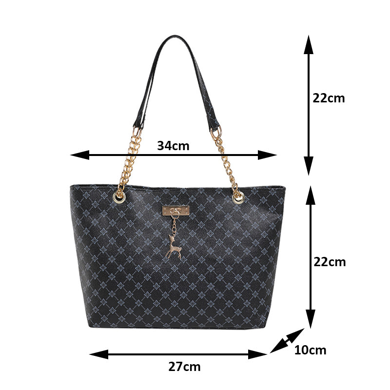 Mila | From work to weekend — Spacious Vegan Leather Tote