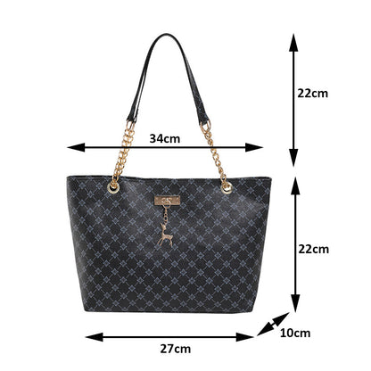 Mila | From work to weekend — Spacious Vegan Leather Tote