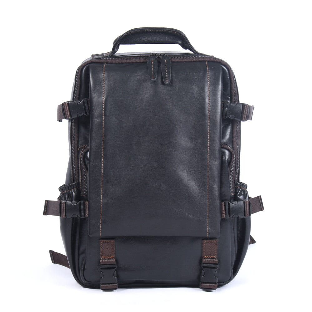 Matthew | Laptop backpack made of Vegan Leather for work and travel
