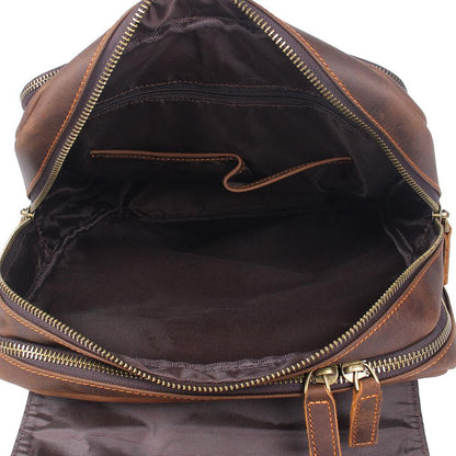 Robert | Sturdy travel backpack made of Vegan Leather