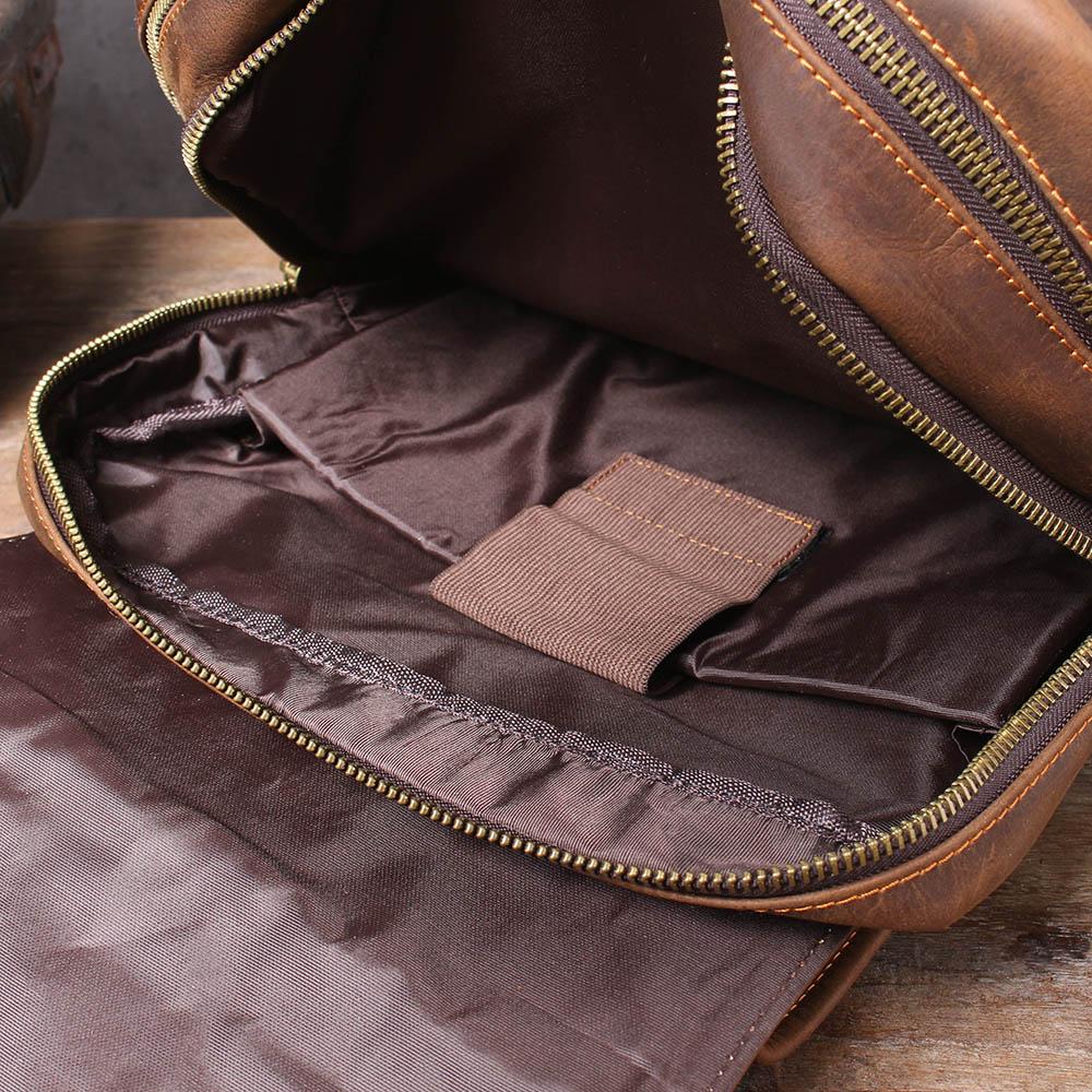 Robert | Sturdy travel backpack made of Vegan Leather