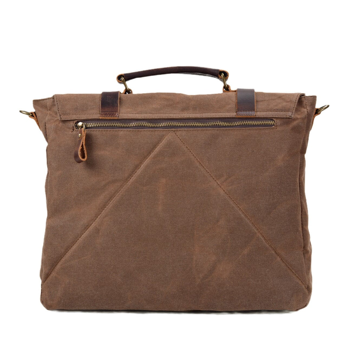Ryan | Canvas shoulder bag made of Vegan Leather