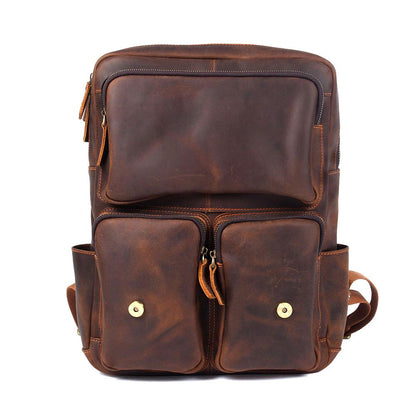 Robert | Sturdy travel backpack made of Vegan Leather