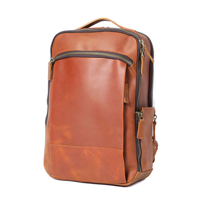 Andrew | Vegan Leather Laptop Backpack for Work